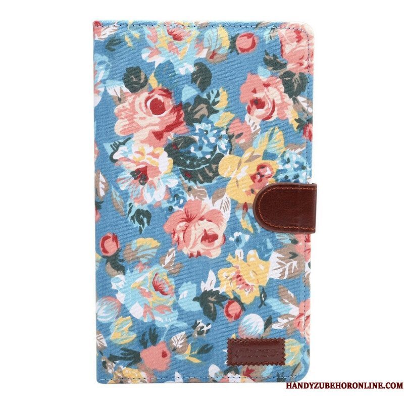 Folio-hoesje voor Samsung Galaxy Tab A7 Lite Vrijheid Bloemen