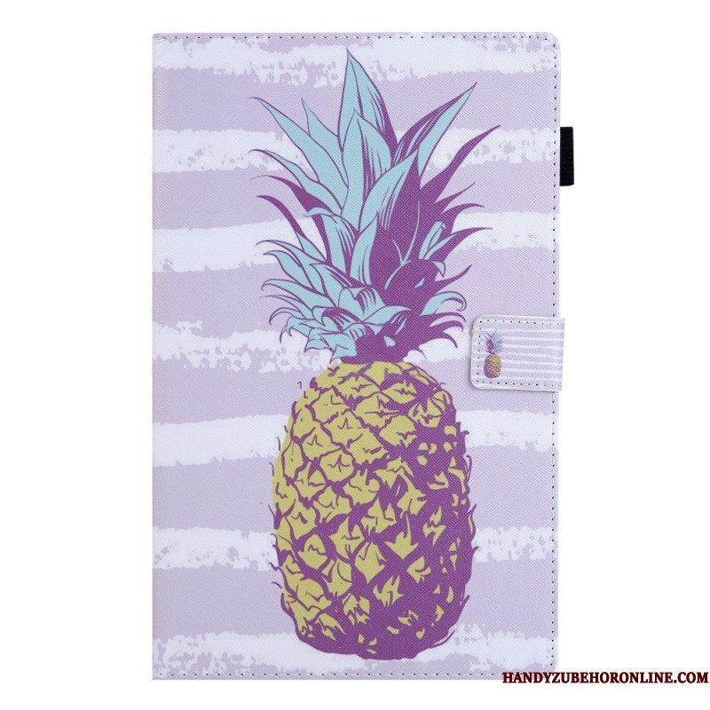 Folio-hoesje voor Samsung Galaxy Tab A8 (2021) Ananas Ontwerp