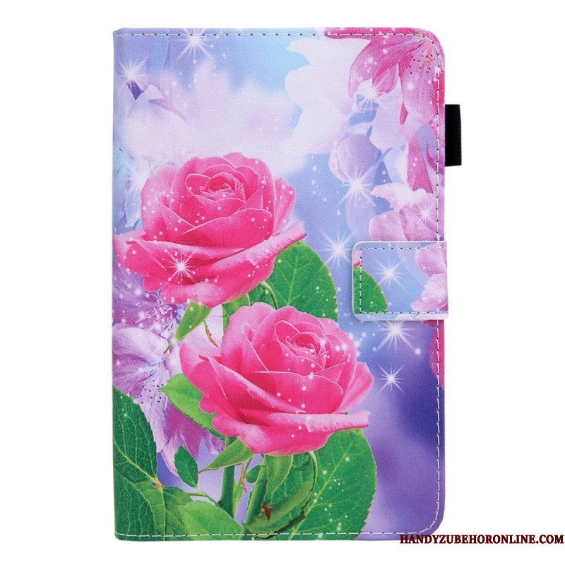 Folio-hoesje voor Samsung Galaxy Tab A8 (2021) Droom Bloemen