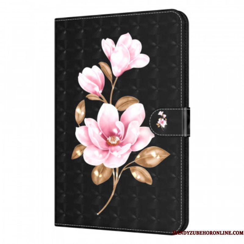 Folio-hoesje voor Samsung Galaxy Tab A8 (2021) Kunstleer Boom Bloesems