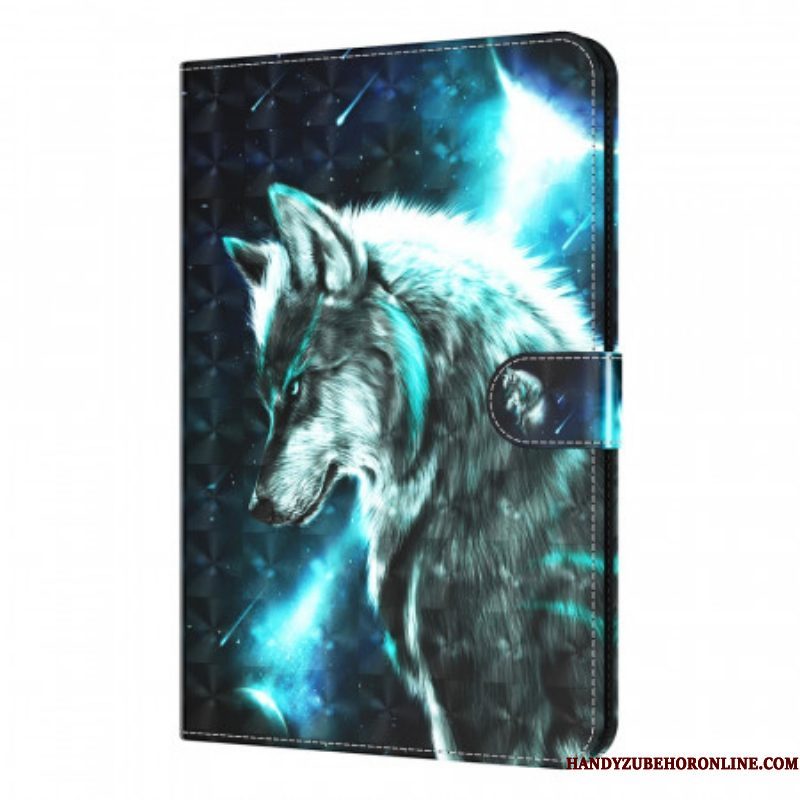 Folio-hoesje voor Samsung Galaxy Tab A8 (2021) Wilde Wolf