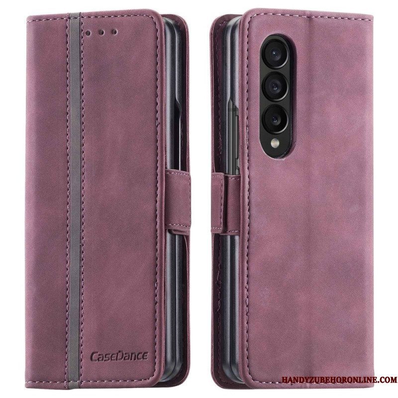 Folio-hoesje voor Samsung Galaxy Z Fold 4 Casedance Serie Waltz 001