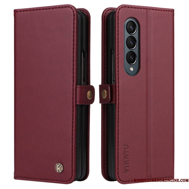 Folio-hoesje voor Samsung Galaxy Z Fold 4 Yikatu Yk-001