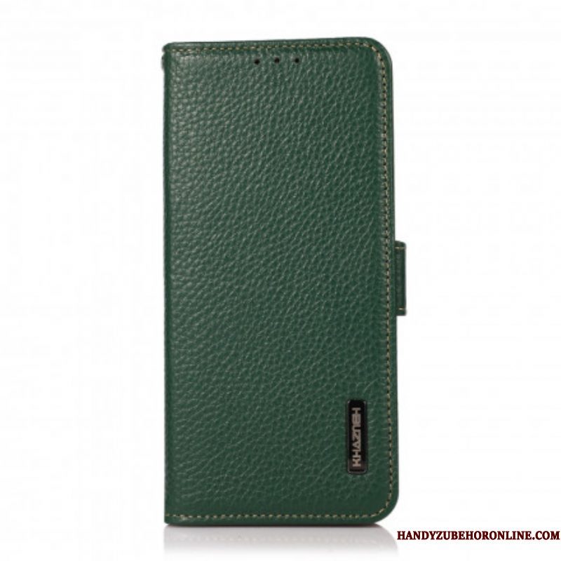 Folio-hoesje voor Sony Xperia 1 III Lychee Leer Khazneh Rfid