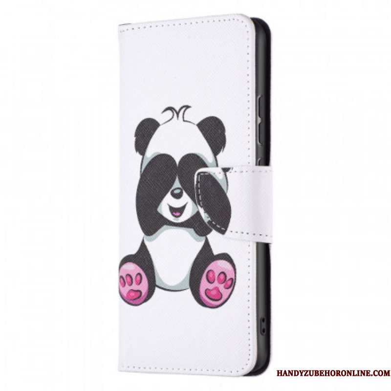 Folio-hoesje voor Xiaomi 12 / 12X Panda-plezier