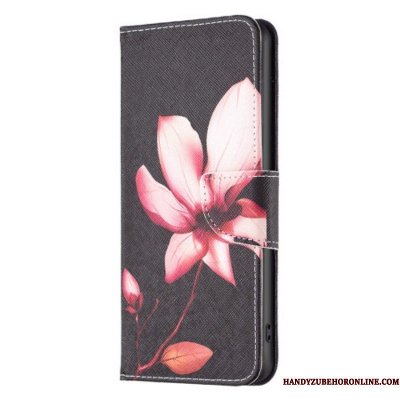 Folio-hoesje voor Xiaomi 13 Lite Roze Bloem