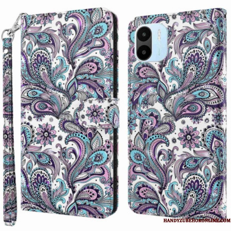 Folio-hoesje voor Xiaomi Redmi A1 Paisley