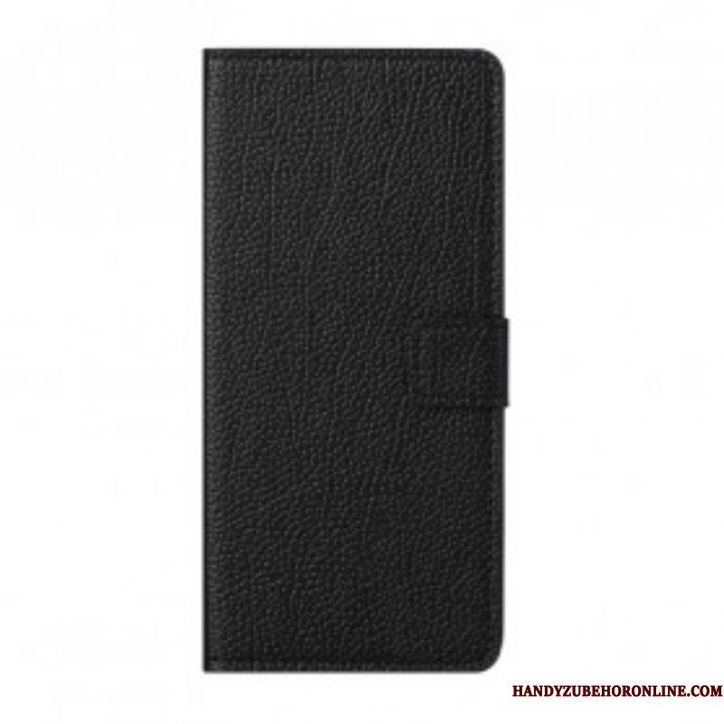 Folio-hoesje voor Xiaomi Redmi Note 10 5G Enkele Lychee