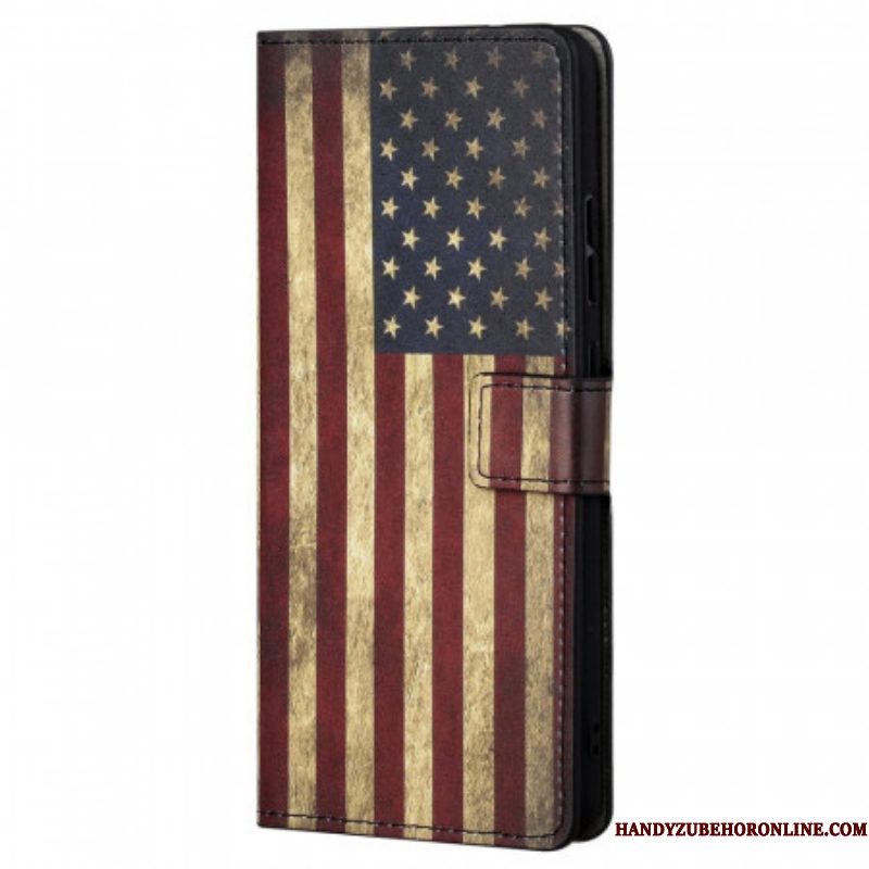 Folio-hoesje voor Xiaomi Redmi Note 11 / 11S Amerikaanse Vlag