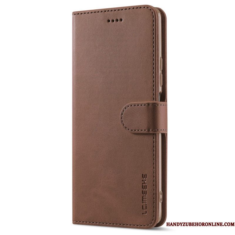 Folio-hoesje voor Xiaomi Redmi Note 11 Pro / 11 Pro 5G Lc.imeeke Ledereffect