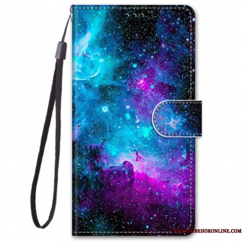 Folio-hoesje voor Xiaomi Redmi Note 11 Pro Plus 5G Kosmische Hemel