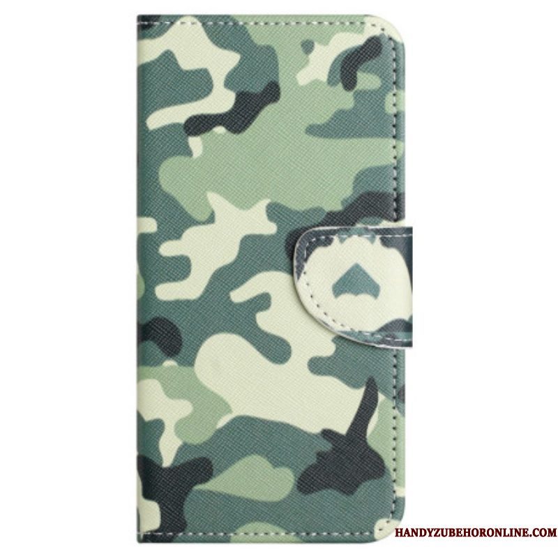 Folio-hoesje voor Xiaomi Redmi Note 12 4G Camouflage