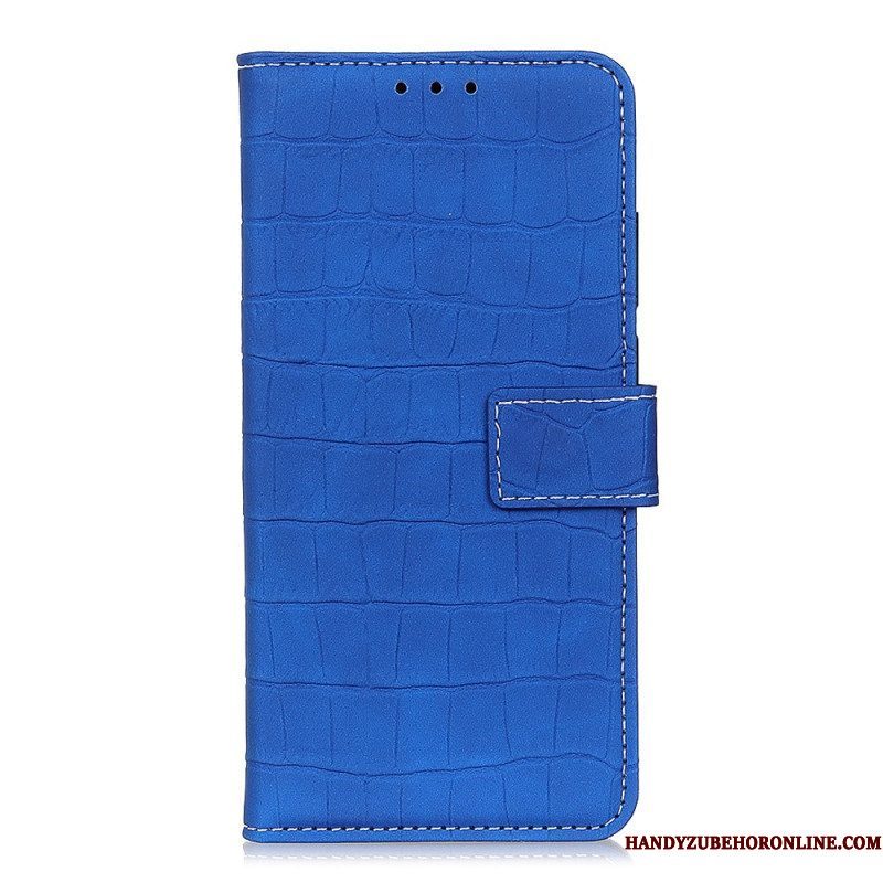 Folio-hoesje voor Xiaomi Redmi Note 12 4G Krokodil