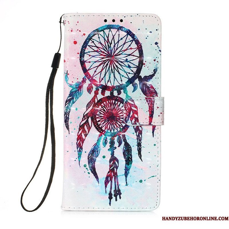 Folio-hoesje voor iPhone 13 Pro Aquarel Dromenvanger