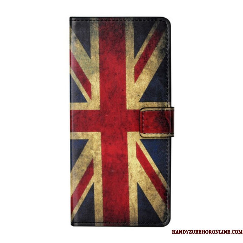 Folio-hoesje voor iPhone 13 Pro Engelse Vlag