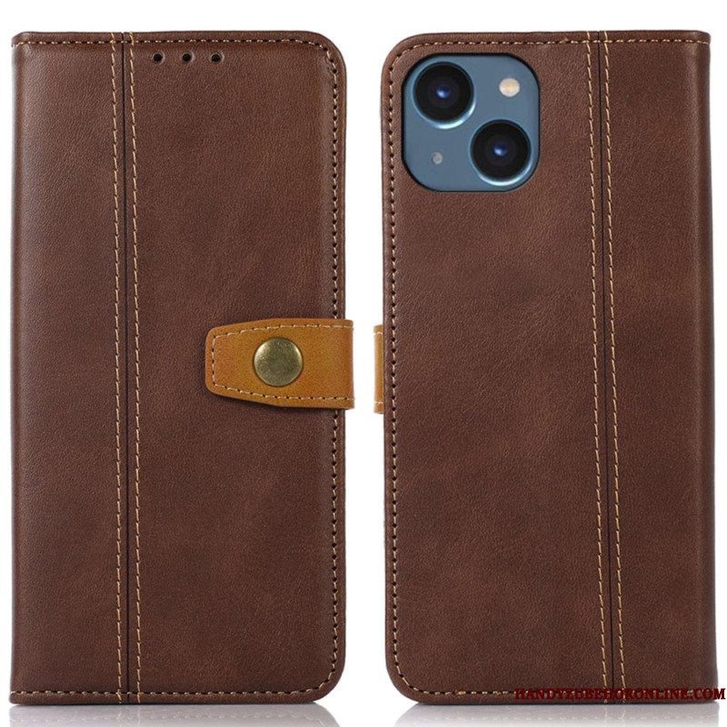 Folio-hoesje voor iPhone 14 Plus Geweven Band