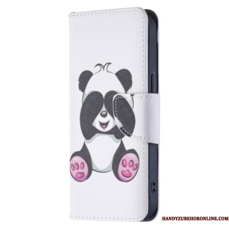 Folio-hoesje voor iPhone 15 Panda