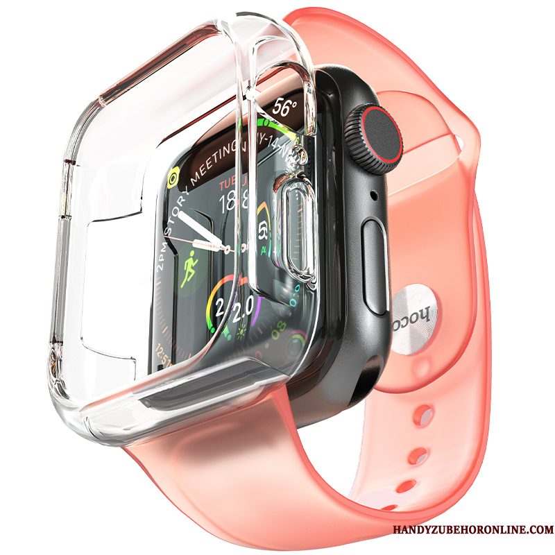 Hoesje Apple Watch Series 2 Bescherming Roze Trend, Hoes Apple Watch Series 2 Siliconen Accessoires Plating