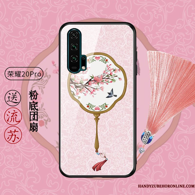 Hoesje Honor 20 Pro Vintage Anti-fall Dun, Hoes Honor 20 Pro Zakken Telefoon Snijwerk