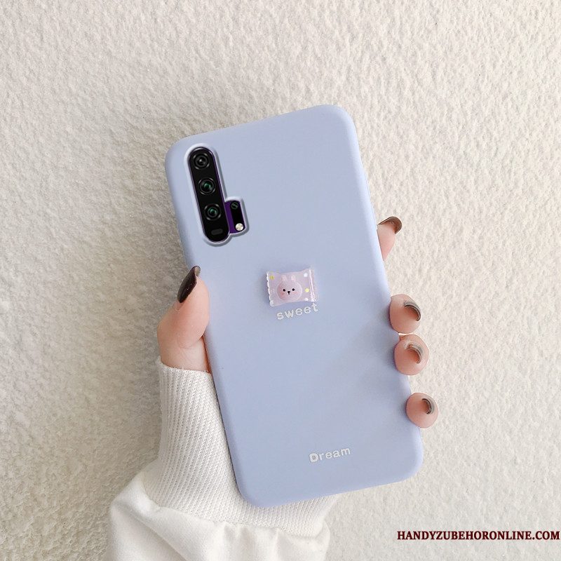 Hoesje Honor 20 Pro Zacht Vers Net Red, Hoes Honor 20 Pro Siliconen Persoonlijk Mini