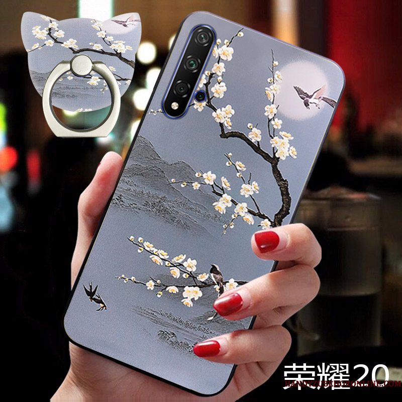 Hoesje Honor 20 Scheppend Lovers Schrobben, Hoes Honor 20 Mode Telefoon Trend