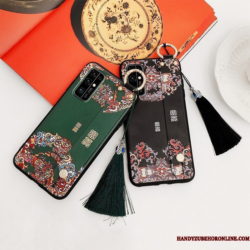 Hoesje Honor 30 Mode Zwarttelefoon, Hoes Honor 30 Chinese Stijl Trendy Merk