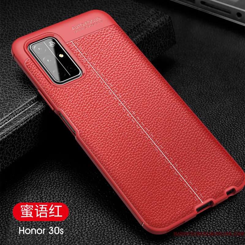 Hoesje Honor 30s Leer Anti-fall Soort Aziatische Vrucht, Hoes Honor 30s Scheppend High End Trend