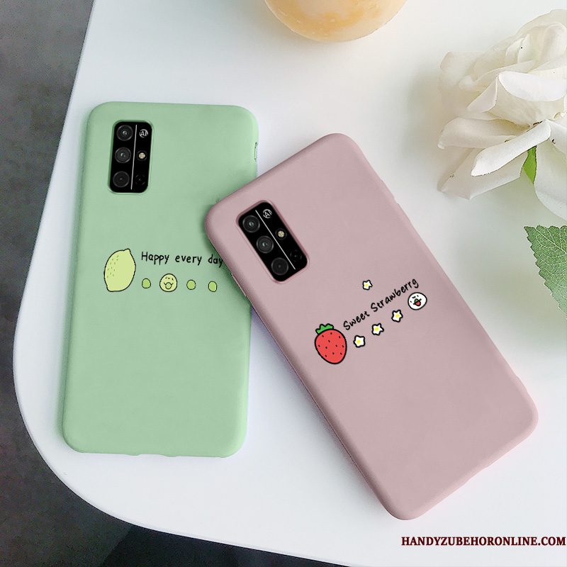 Hoesje Honor 30s Siliconen Anti-fall Fruit, Hoes Honor 30s Bescherming Verstelefoon