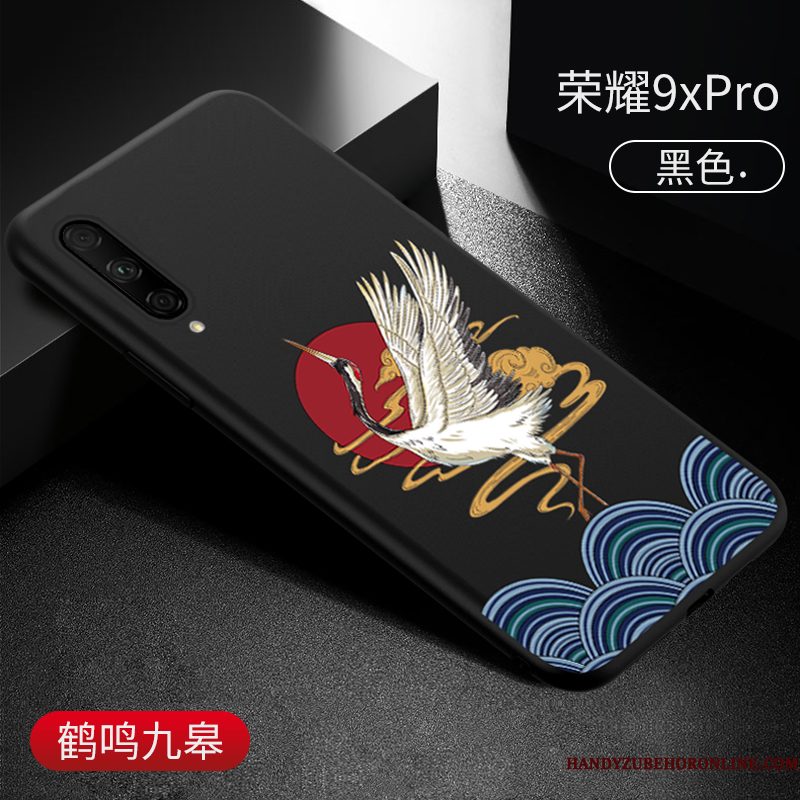 Hoesje Honor 9x Pro Zakken Persoonlijk Anti-fall, Hoes Honor 9x Pro Vintage High End Nieuw