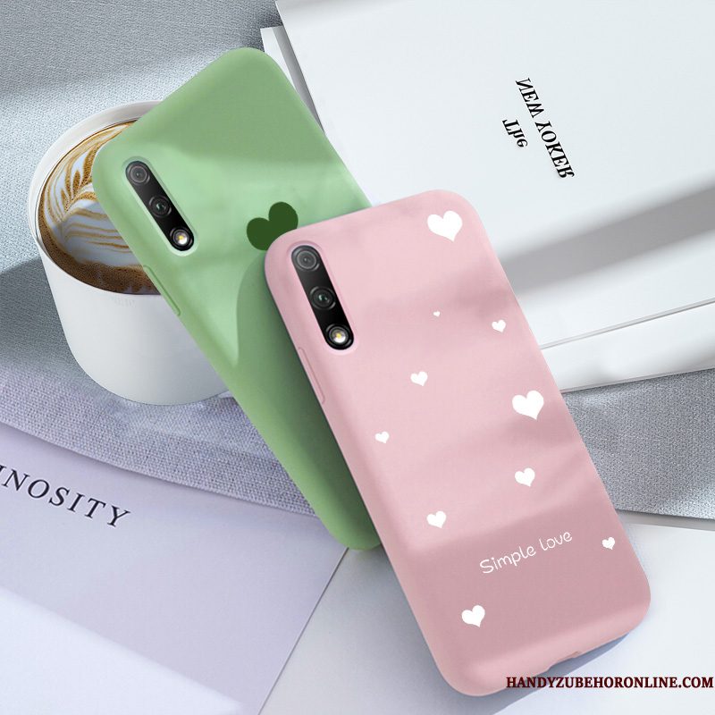 Hoesje Honor 9x Siliconen Persoonlijk Trend, Hoes Honor 9x Zacht Telefoon Roze