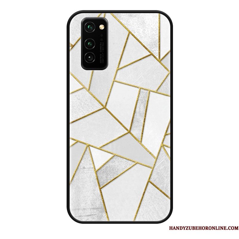 Hoesje Honor View30 Pro Kleur Persoonlijk Wit, Hoes Honor View30 Pro Mode Hanger Geometrie