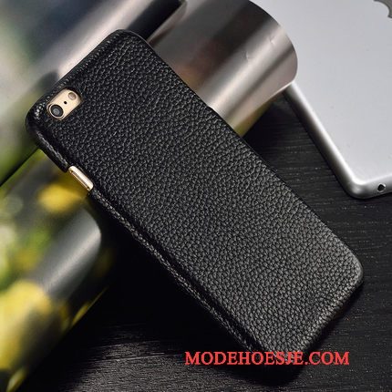 Hoesje Htc One M9 Leer Achterklep Zwart, Hoes Htc One M9 Luxe Bedrijftelefoon