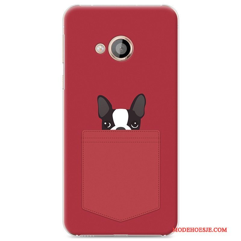 Hoesje Htc U Play Spotprent Hard Rood, Hoes Htc U Play Geschilderd Telefoon