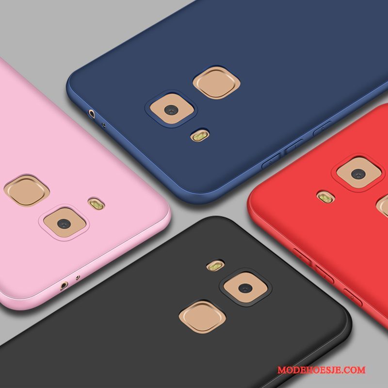 Hoesje Huawei G9 Plus Kleur Telefoon Schrobben, Hoes Huawei G9 Plus Siliconen Anti-fall