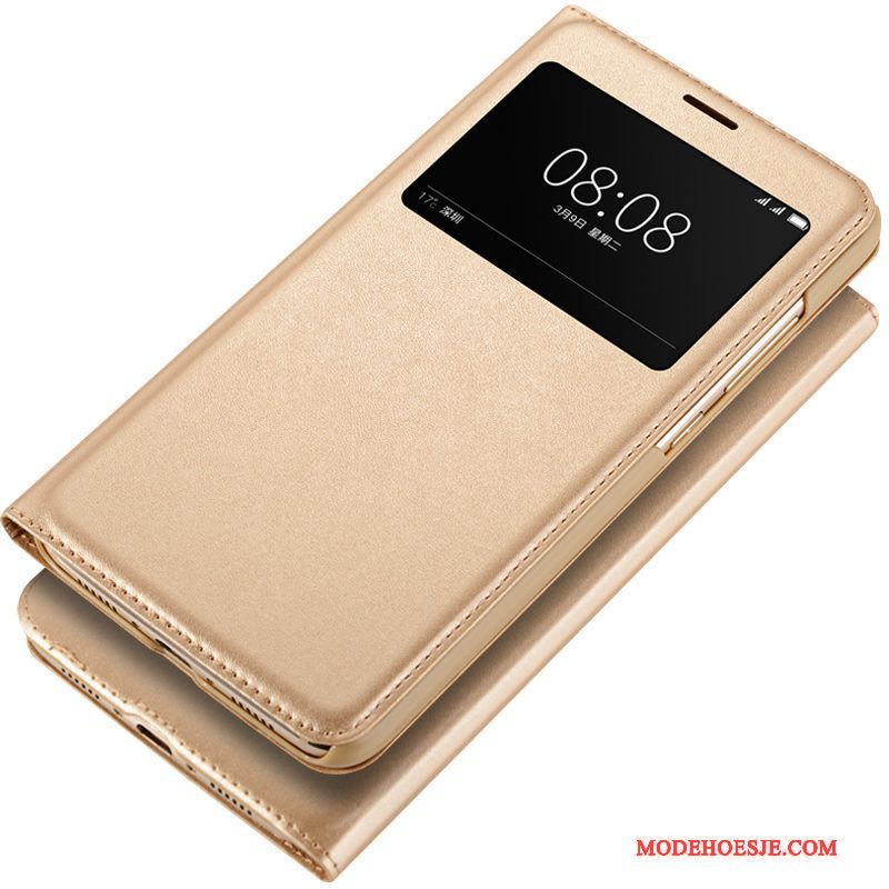Hoesje Huawei G9 Plus Zakken Anti-falltelefoon, Hoes Huawei G9 Plus Bescherming Goud