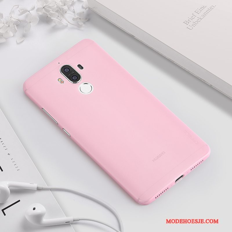 Hoesje Huawei Mate 10 Hard Schrobben, Hoes Huawei Mate 10 Roze Dun