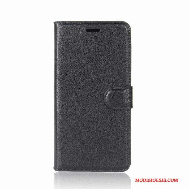 Hoesje Huawei Mate 10 Lite Leer Zwarttelefoon, Hoes Huawei Mate 10 Lite Kaart
