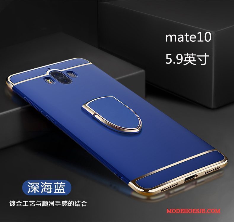 Hoesje Huawei Mate 10 Magnetisch Anti-fall, Hoes Huawei Mate 10 Hard Ring