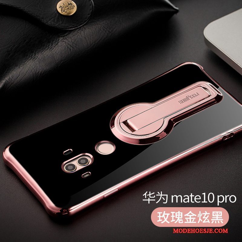 Hoesje Huawei Mate 10 Pro Bescherming Anti-falltelefoon, Hoes Huawei Mate 10 Pro Ondersteuning Roze Trend