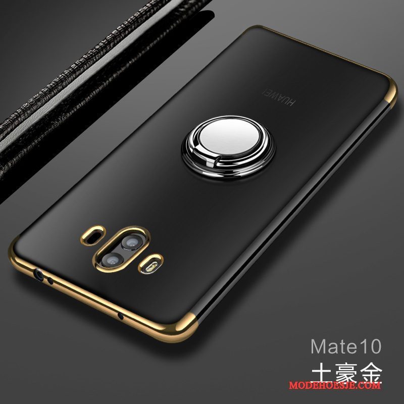 Hoesje Huawei Mate 10 Zakken Telefoon Goud, Hoes Huawei Mate 10 Zacht Plating Anti-fall