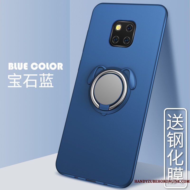 Hoesje Huawei Mate 20 Pro Siliconen Blauw Dun, Hoes Huawei Mate 20 Pro Bescherming Telefoon Persoonlijk