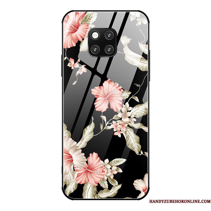 Hoesje Huawei Mate 20 Pro Zakken Zwarttelefoon, Hoes Huawei Mate 20 Pro Mode Anti-fall Trendy Merk