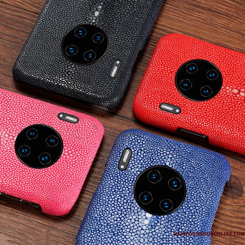 Hoesje Huawei Mate 30 Pro Scheppend Persoonlijk Trendy Merk, Hoes Huawei Mate 30 Pro Zakken Anti-fall Rood