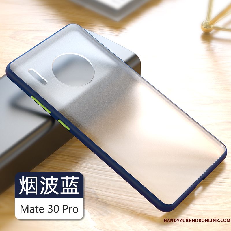 Hoesje Huawei Mate 30 Pro Zacht Persoonlijk Net Red, Hoes Huawei Mate 30 Pro Bescherming Blauw Pas