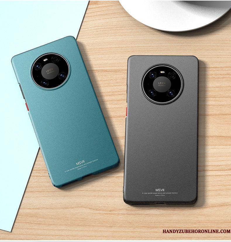 Hoesje Huawei Mate 40 Pro Bescherming Persoonlijk Blauw, Hoes Huawei Mate 40 Pro Dun Hard