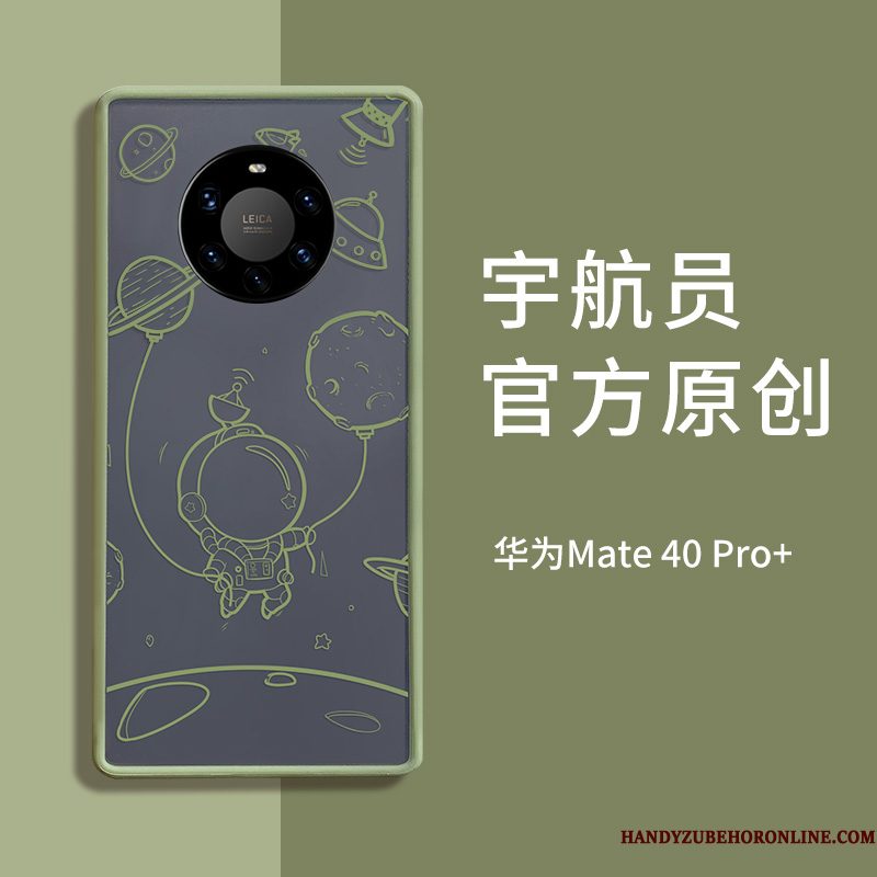 Hoesje Huawei Mate 40 Pro+ Scheppend Net Red Persoonlijk, Hoes Huawei Mate 40 Pro+ Spotprent Anti-fall Eenvoudige
