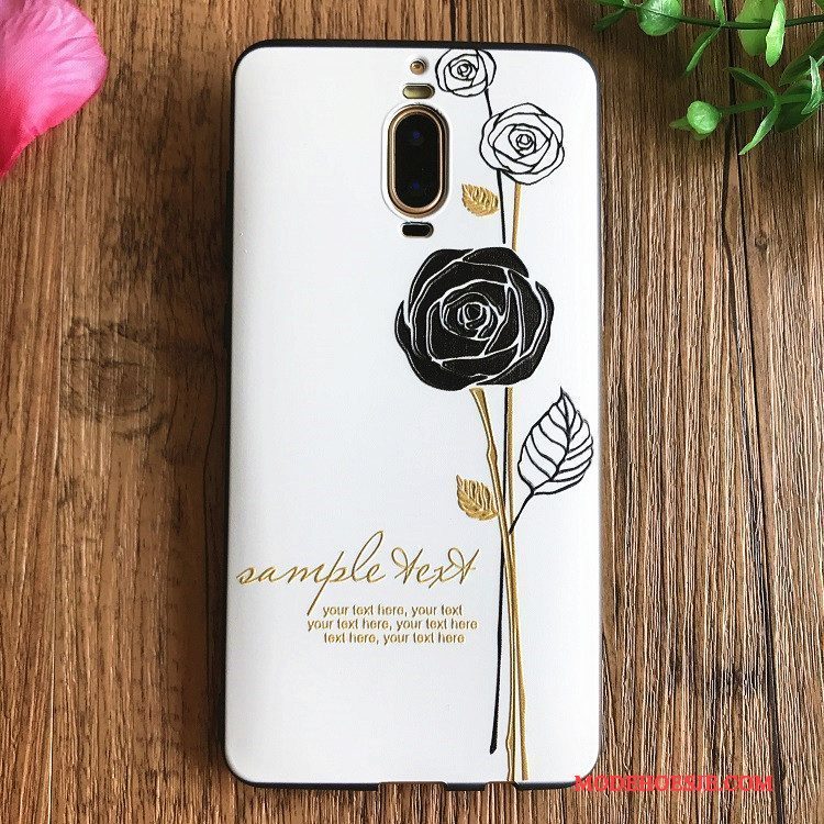 Hoesje Huawei Mate 9 Pro Zakken Dun Hanger, Hoes Huawei Mate 9 Pro Reliëf Telefoon Anti-fall