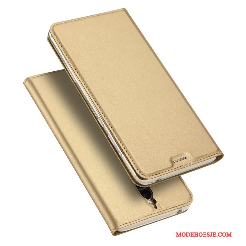 Hoesje Huawei Mate 9 Pro Zakken Telefoon Bedrijf, Hoes Huawei Mate 9 Pro Folio Goud