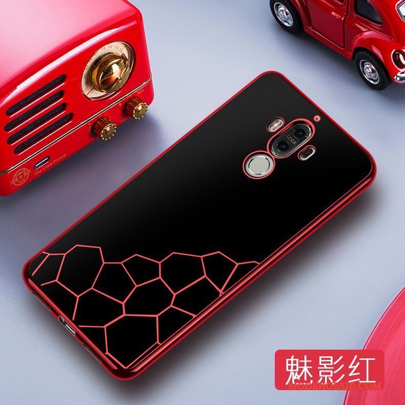Hoesje Huawei Mate 9 Scheppend Persoonlijktelefoon, Hoes Huawei Mate 9 Bescherming Anti-fall Rood