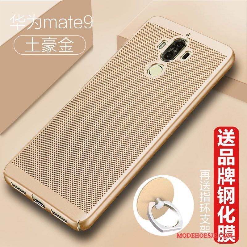 Hoesje Huawei Mate 9 Siliconen Anti-falltelefoon, Hoes Huawei Mate 9 Scheppend Goud Persoonlijk